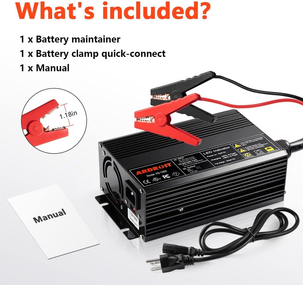 24V 20A LifePO4 Battery Charger